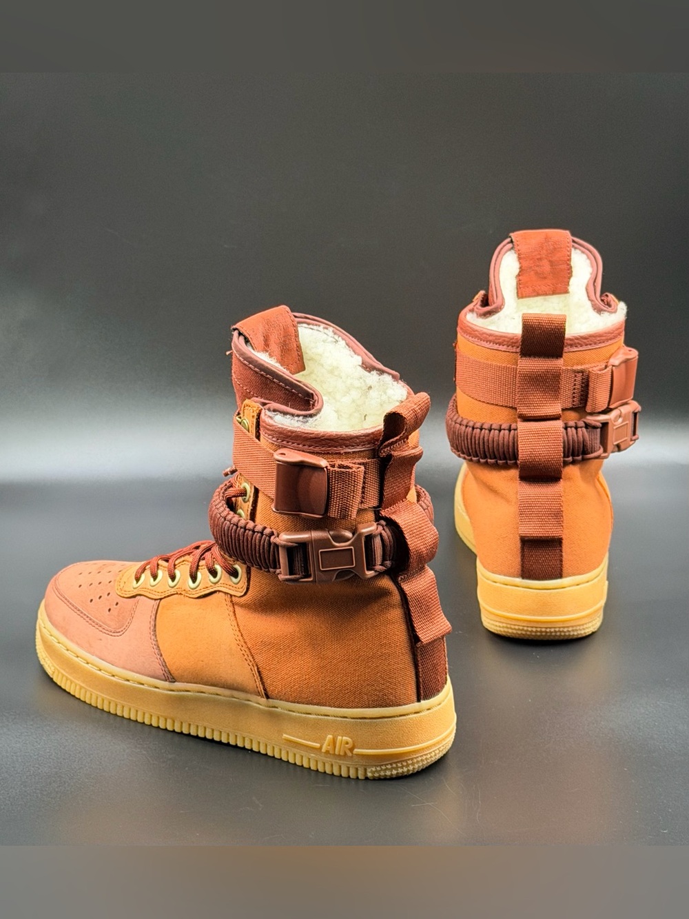 Nike SF Air Force 1 Premium 'Dark Russet' Winterized